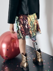 Rainbow Sequin Skirt (3-16yrs) - Image 2 of 6