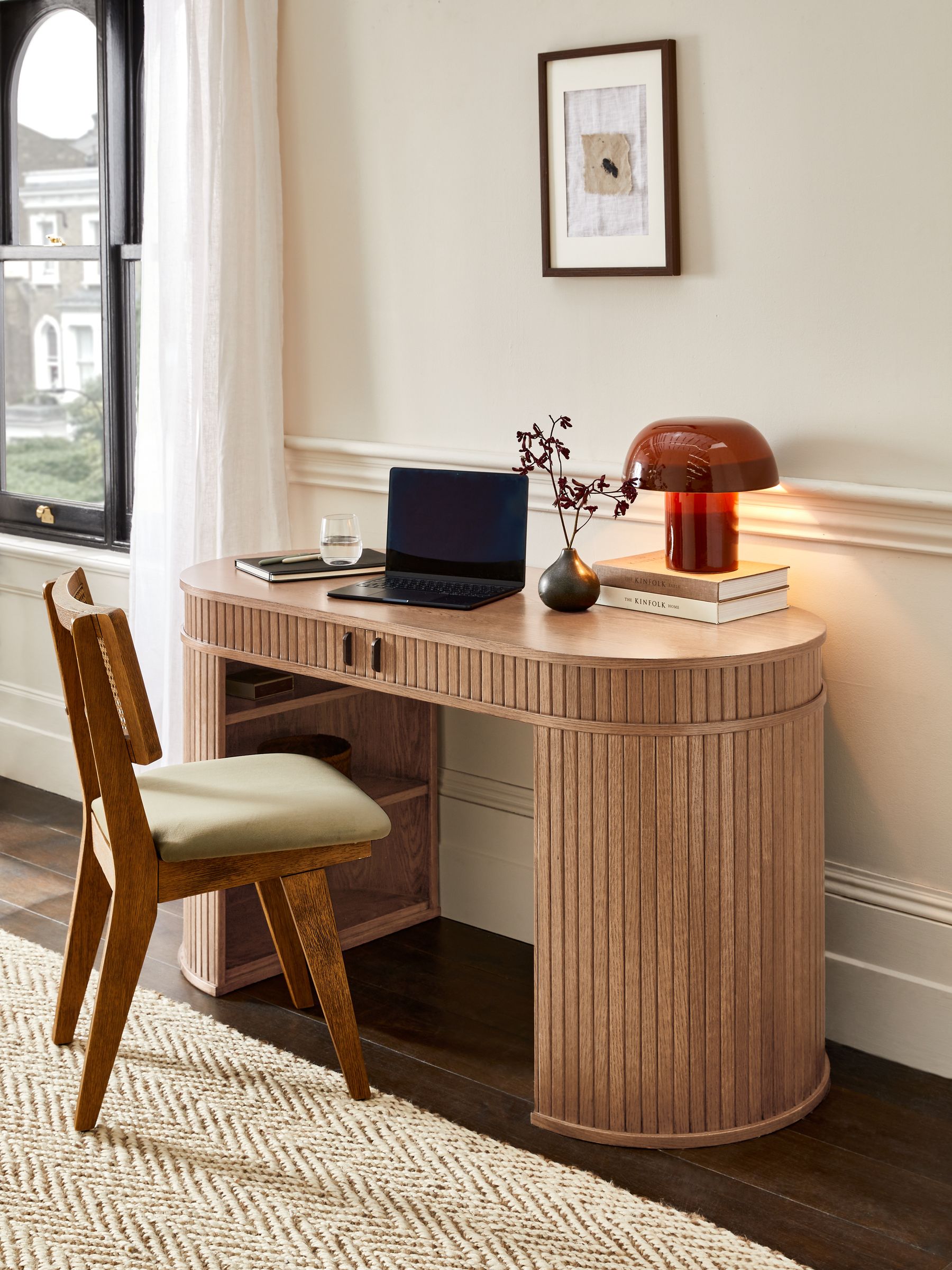 Buy Dark Natural Conway Desk from the Next UK online shop