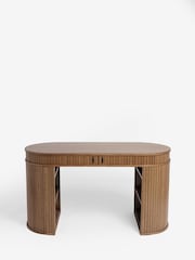 Dark Natural Conway Desk - Image 10 of 10