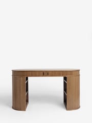 Dark Natural Conway Desk - Image 7 of 10
