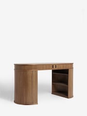 Dark Natural Conway Desk - Image 8 of 10