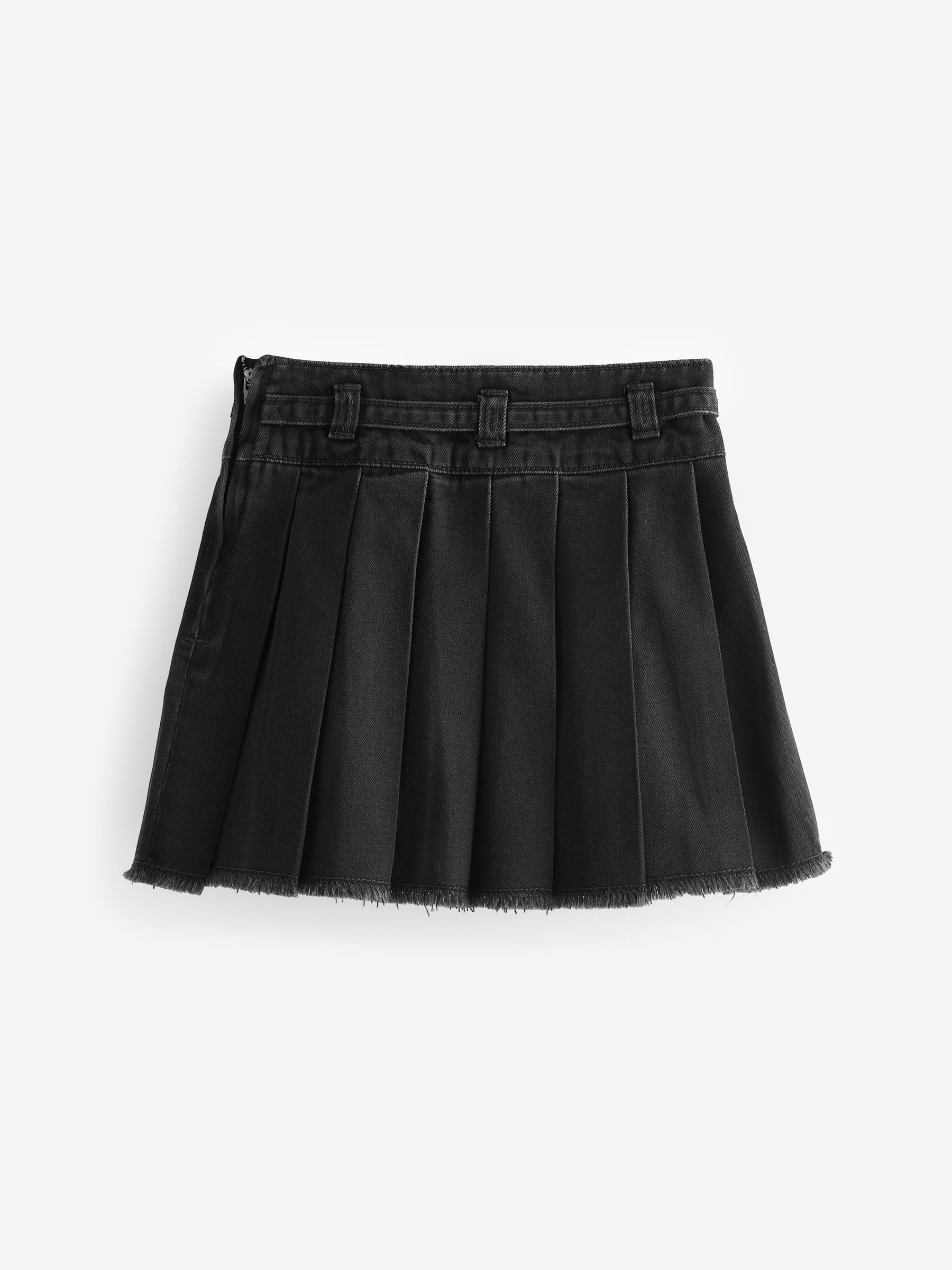 │Margarin Fingers│ STRING PLEATS SKIRT CHARCOAL MARGARIN FINGERS String Pleats Skirt - Charcoal | 하이츠스토어