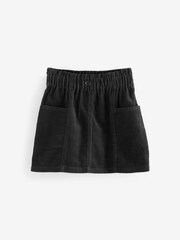 Charcoal Grey 100% Cotton Cord Skirt (3-16yrs) - Image 3 of 6