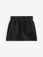 Charcoal Grey 100% Cotton Cord Skirt (3-16yrs) - Image 4 of 6