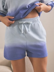 Blue Ombre Sweat Shorts - Image 3 of 5