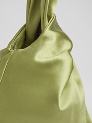 LK Bennett Green Taylor Satin Handbag - Image 4 of 6