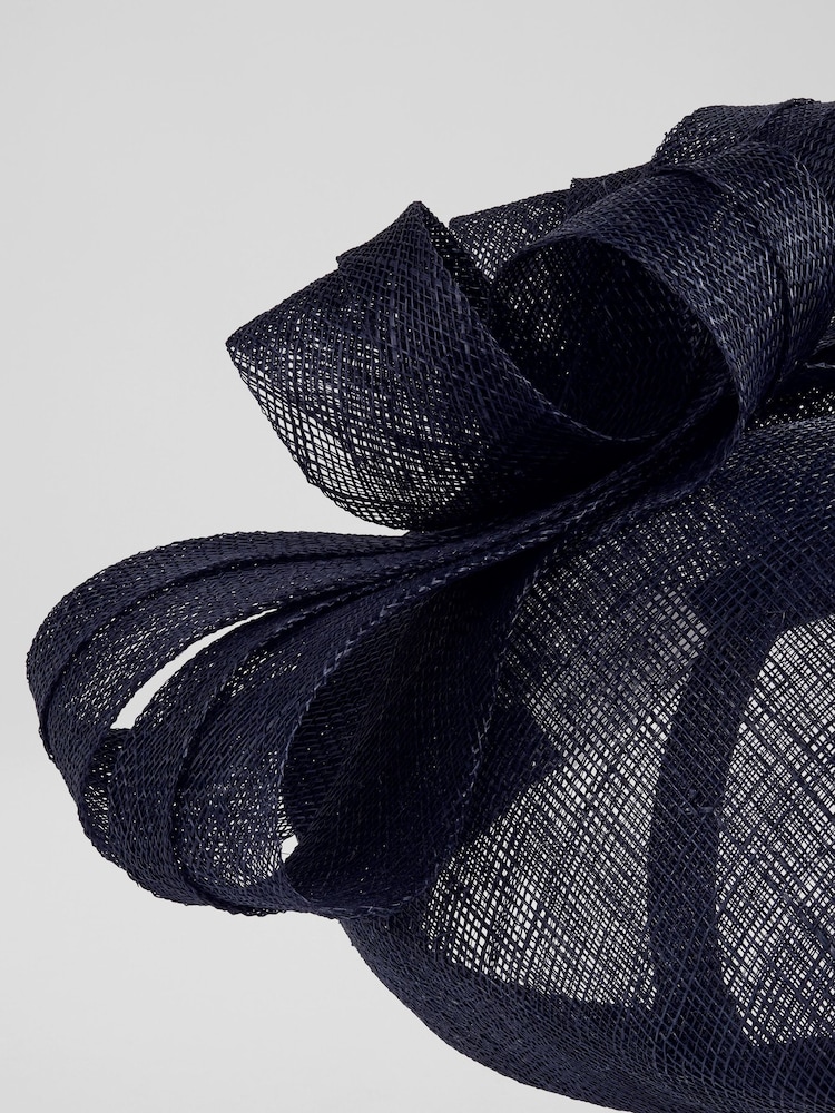 LK Bennett Elowen Mesh бант Detail Fascinator Hat - Image 2 of 3