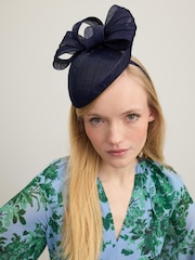 LK Bennett Elowen Mesh бант Detail Fascinator Hat - Image 3 of 3