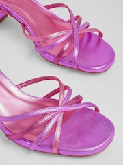 LK Bennett Pink Starlet Strappy Sandals - Image 3 of 3