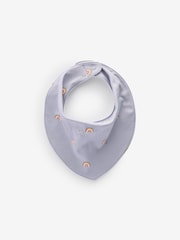 Pink 100% CottonDribble Bibs 5 Pack - Image 5 of 6