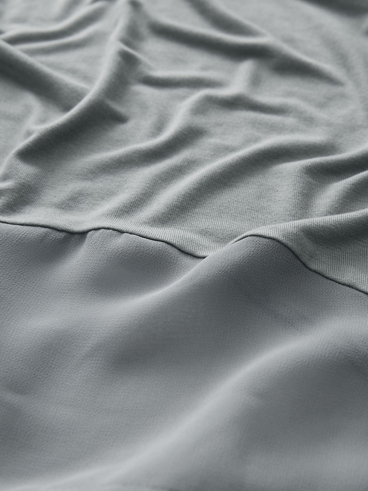 Silver Hanky Hem Longline Top - Image 6 of 6
