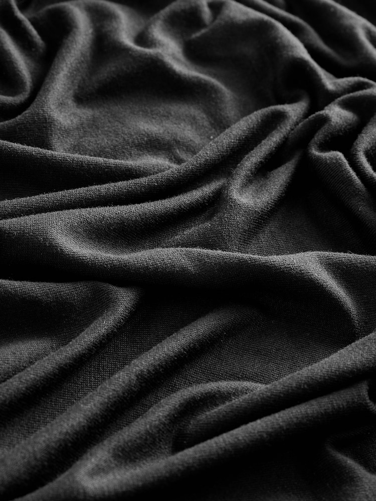 Black Hanky Hem Longline Top - Image 6 of 6