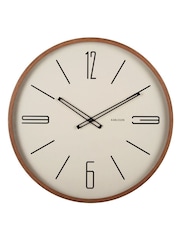 Karlsson Sand Brown large Marcado Wall Clock - Image 3 of 4