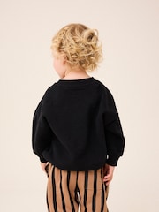 Black Bear Crew Neck Sweatshirt (3mths-7yrs) - Image 2 of 4