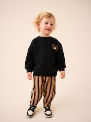 Black Bear Crew Neck Sweatshirt (3mths-7yrs) - Image 3 of 4