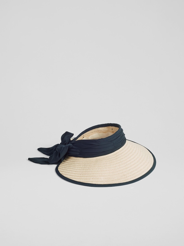 козырек из рафии с широкими полями LK Bennett Rosemary - Image 1 of 2
