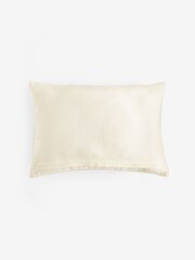 Natural Merry Christmas Sequin Embellished Cushion - Image 4 of 5