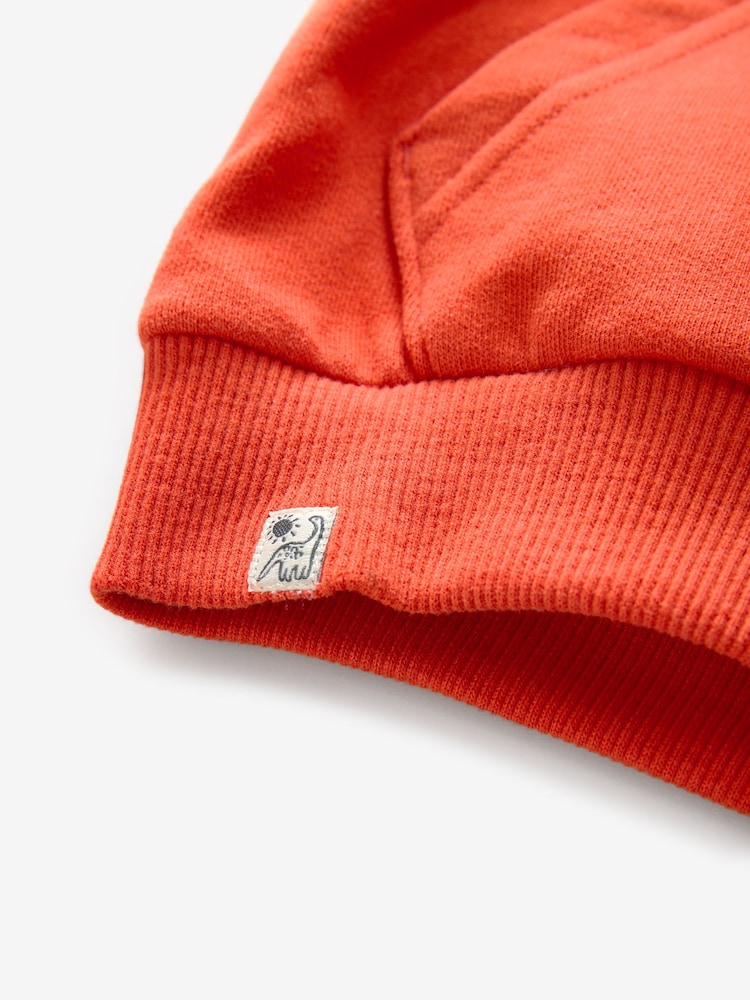 Red Long Sleeve Soft Touch Hoodie (3mths-7yrs) - Image 4 of 4