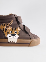 Brown Tiger Standard Fit (F) Warm Lined Touch Fastening Boots - Image 5 of 6