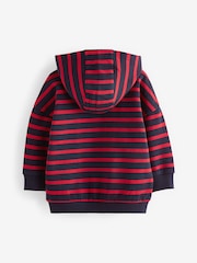Red/Blue Stripe Zip Through Hoodie (3mths-7yrs) - Image 5 of 7