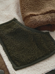 Ecru/Green Fleece Hooded Jacket (3mths-7yrs) - Image 7 of 7