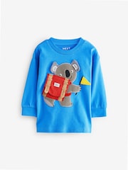 Blue Koala Long Sleeve Interactive T-Shirt (3mths-7yrs) - Image 5 of 10