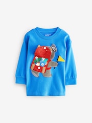 Blue Koala Long Sleeve Interactive T-Shirt (3mths-7yrs) - Image 6 of 10