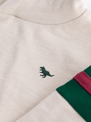 Ecru Natural 100% Cotton Long Sleeve Soft Touch Hoodie (3mths-7yrs) - Image 3 of 3