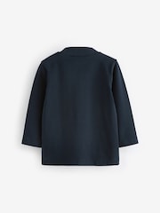 Navy Blue Long Sleeve Turtle Neck T-Shirt (3mths-7yrs) - Image 6 of 7