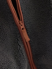 Grey Fleece Zip Through Hooded Jacket (3mths-7yrs) - Image 7 of 7