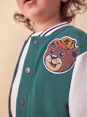 Dark Green Letterman Jacket (3mths-7yrs) - Image 4 of 9