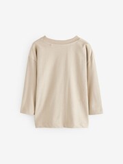 Neutral Brunch Club 100% Cotton Long Sleeve Character T-Shirt (3mths-7yrs) - Image 2 of 4