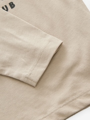 Neutral Brunch Club 100% Cotton Long Sleeve Character T-Shirt (3mths-7yrs) - Image 3 of 4