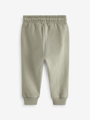 Khaki Green Soft Touch Jersey Joggers (3mths-7yrs) - Image 2 of 3