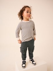 Charcoal Grey Utility Multipocket Joggers (3mths-7yrs) - Image 2 of 9