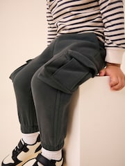 Charcoal Grey Utility Multipocket Joggers (3mths-7yrs) - Image 4 of 9