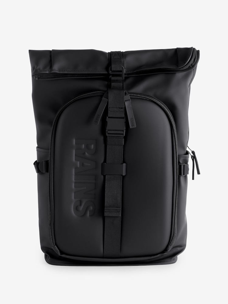 Rains Rolltop Svart Bag - Bild 1 av 1