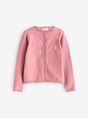 Pink Cardigan (3mths-10yrs) - Image 1 of 3