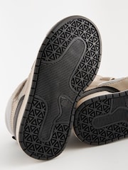 Neutral Elastic Lace Touch Fastening High Top Trainers - Image 5 of 5