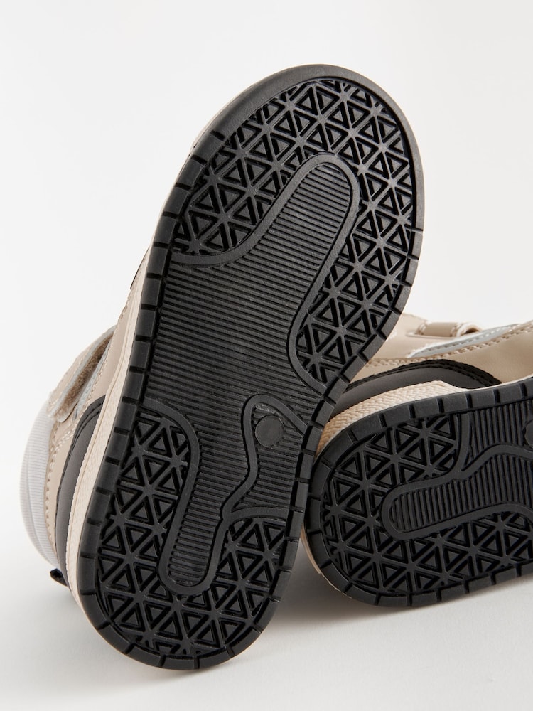 Neutral Elastic Lace Touch Fastening High Top Trainers - Image 5 of 5 Neutral Elastic Lace Touch Fastening High Top Trainers - Image 5 of 5