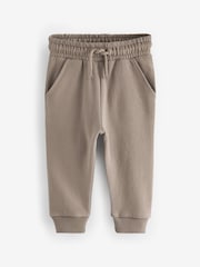 Stone Soft Touch Jersey Joggers (3mths-7yrs) - Image 1 of 3