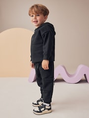 Black Utility Hoodie and Joggers Set (3mths-7yrs) - Image 4 of 4