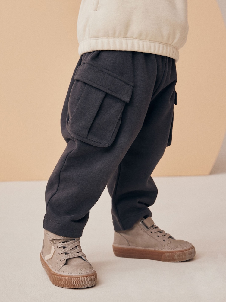Ecru Colourblock Utility Funnel Zip Neck and Jogger Set (3mths-7yrs) - Image 6 of 6
