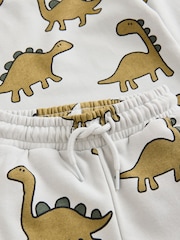 Mineral Blue Dinosaurs All-Over Print Character Sweatshirt and Joggers Set (3mths-7yrs) - Image 6 of 6