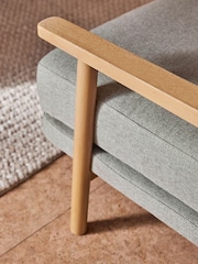 MADE.COM Mountain Grey Lars Accent Chair - Image 4 of 6