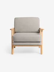 MADE.COM Mountain Grey Lars Accent Chair - Image 5 of 6