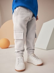 Cobalt Blue Monkey Sweatshirt and Utility Joggers 2 Piece Set (3mths-7yrs) - Image 4 of 9