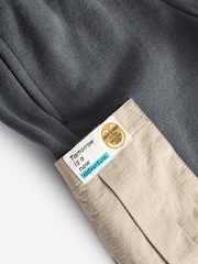 Rust Brown - Conjunto de moletom e joggers Colourblock (3meses a7anos) - Imagem 8 de 10