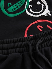 Black Graffiti All-Over Printed Hoodie and Joggers Set (3mths-7yrs) - Image 7 of 7