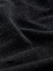 Black Micro Corduroy 5 Pocket Chinos Trousers - Image 11 of 11